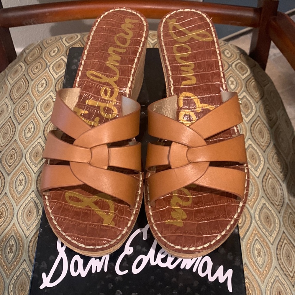 Sam Edelman wedged sandals